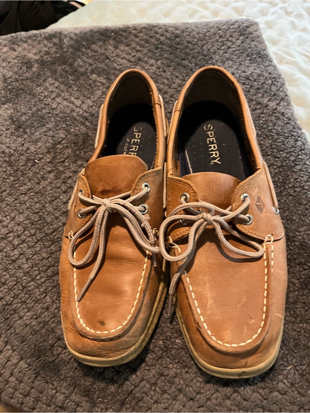Sperry Topsider Brown Leather Shoes